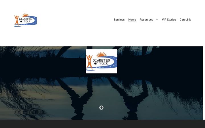 Captura de ecrã de diabetesontrack.com.au
