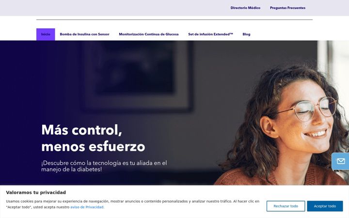 Screenshot of diabetessinlimites.com