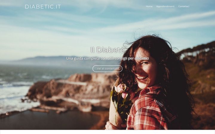Screenshot of diabetic.it