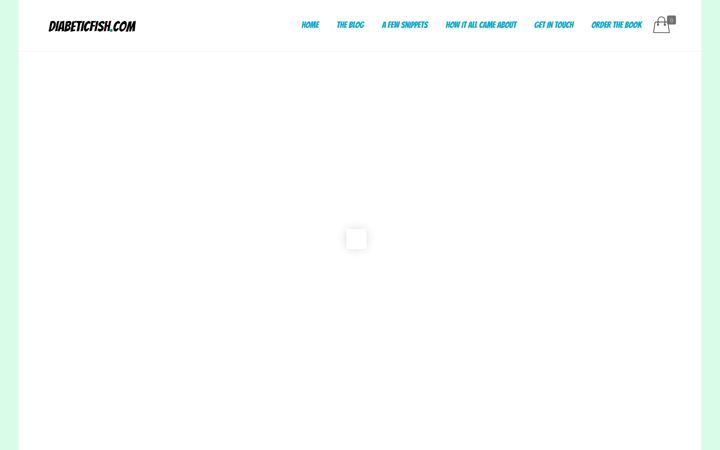 Screenshot of diabeticfish.com