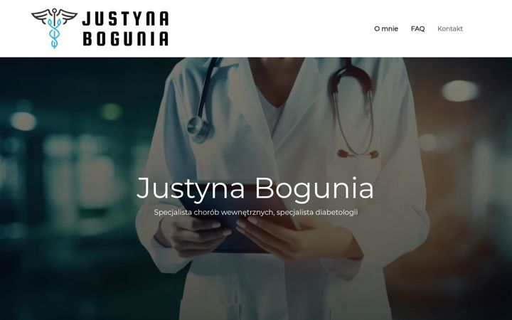Capture d'écran de diabetologbusko.pl