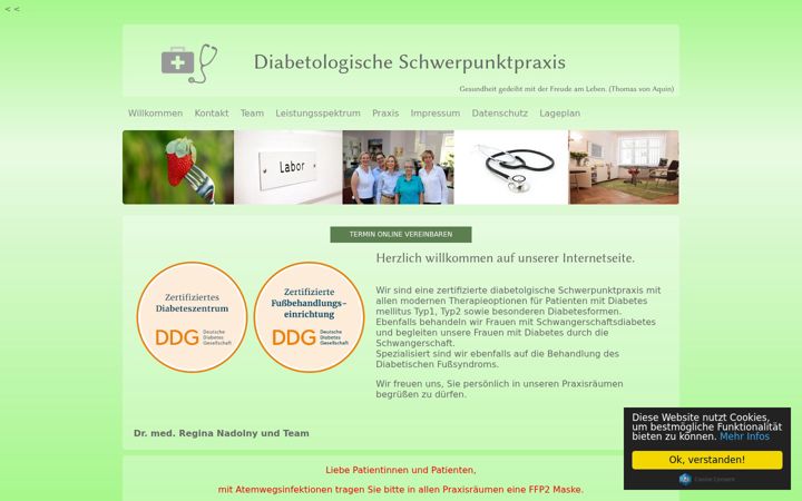 Screenshot of diabetologie-am-lietzensee.de