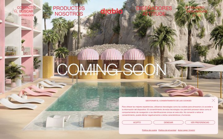 Screenshot of diablaoutdoor.com