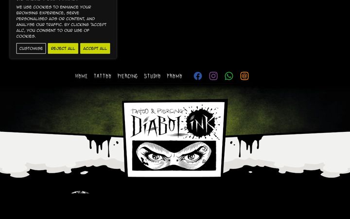 Screenshot of diabolink.it