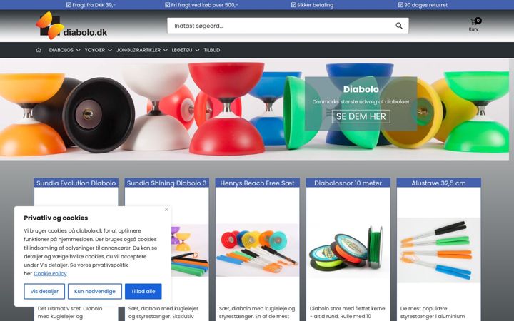 Screenshot of diabolo.dk
