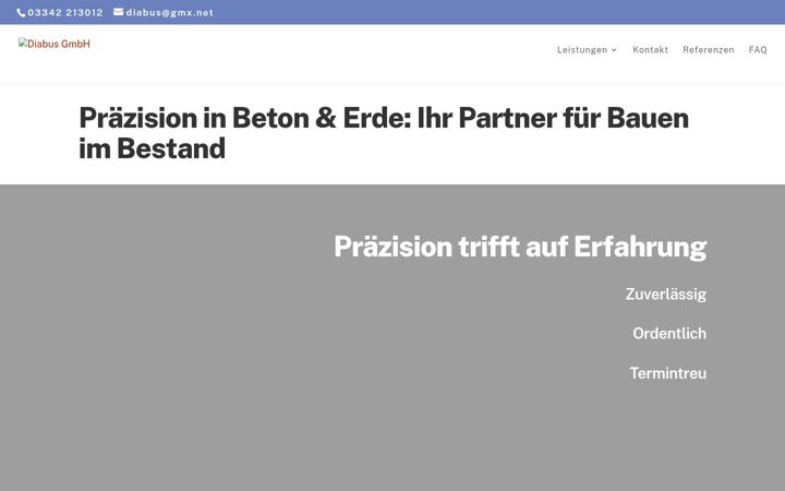 Screenshot di diabus.de
