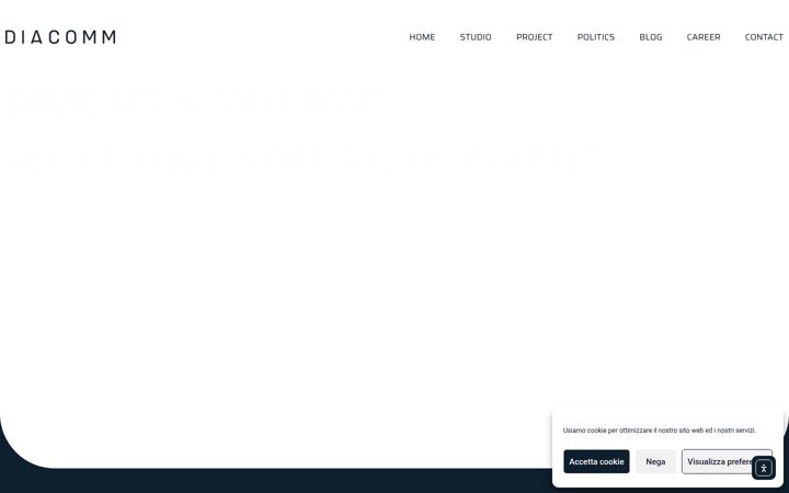 Screenshot von diacomm.it