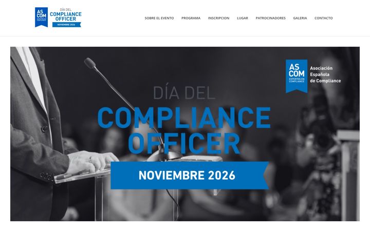 Ekrano kopija diacomplianceofficer.com