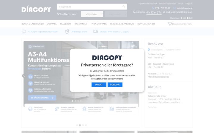 Screenshot di diacopy.se