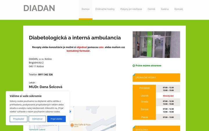 Zrzut ekranu diadan.net