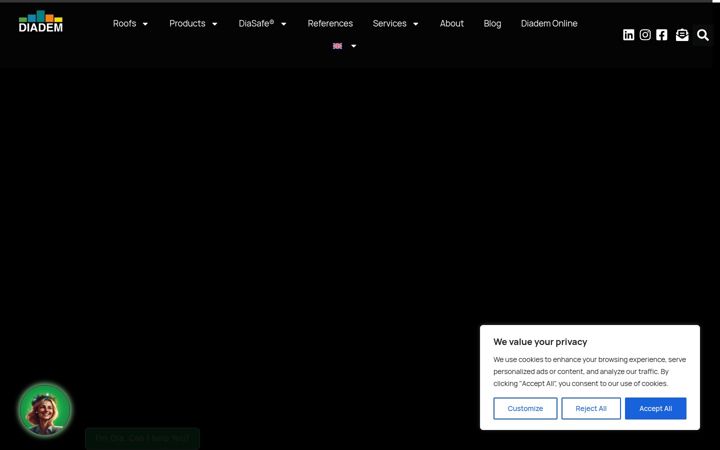 Screenshot of diadem.com