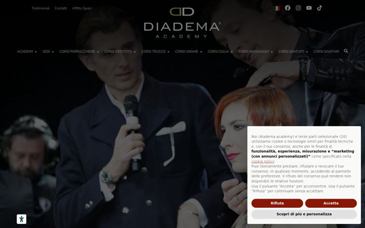 Screenshot of diadema.academy