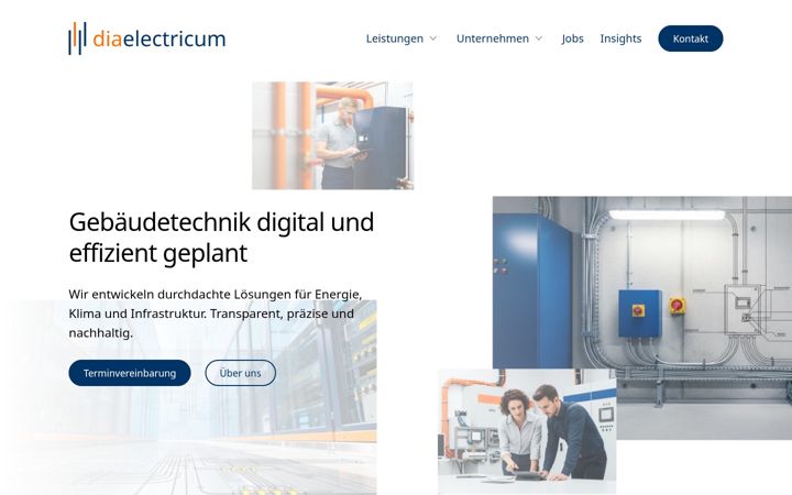 Screenshot of diaelectricum.de