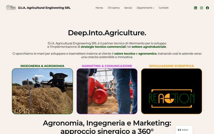 Screenshot of diaengineering.com