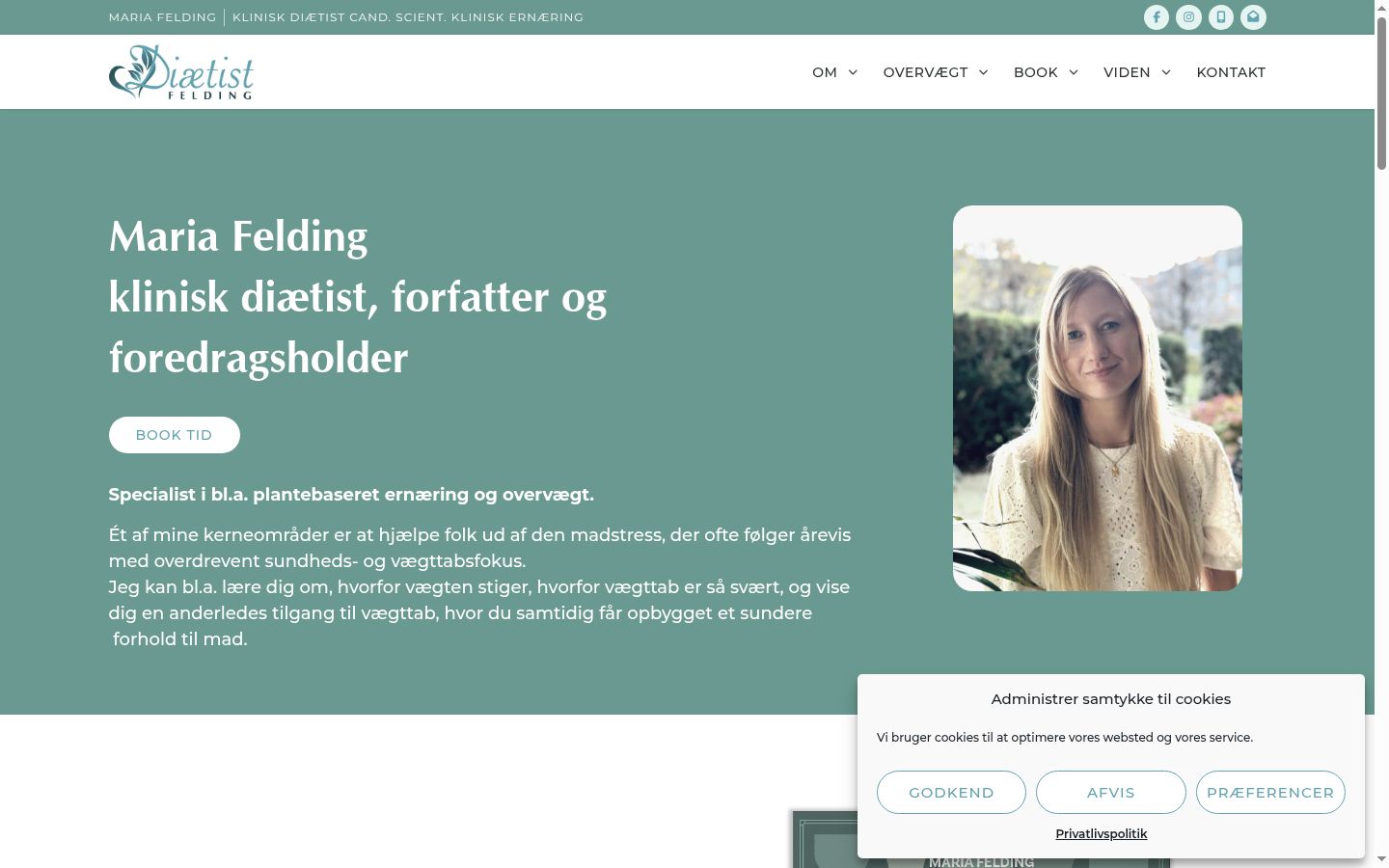 Screenshot tal-banner tal-kunsens muri qabel kwalunkwe interazzjoni