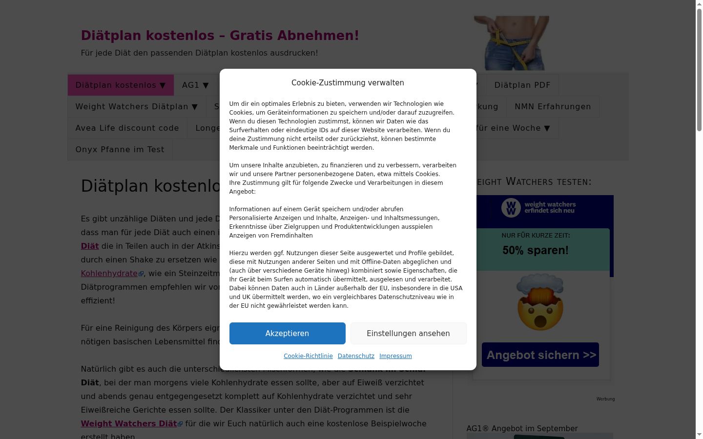 Snímek obrazovky baneru souhlasu zobrazeného před jakoukoli interakcí