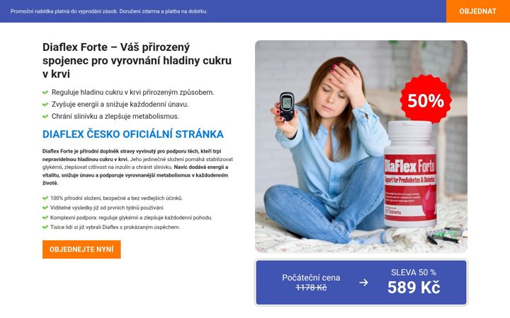 Screenshot of diaflexfortecesko.com