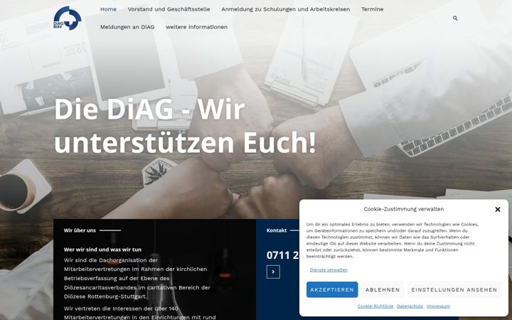 Screenshot di diag-mav.de