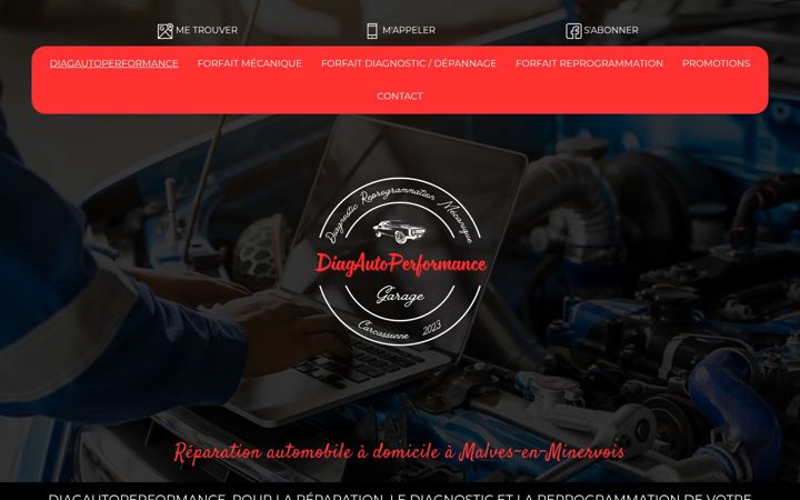 Screenshot of diagautoperformance.fr