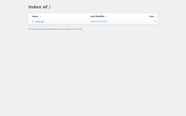 Screenshot of diagency.eu