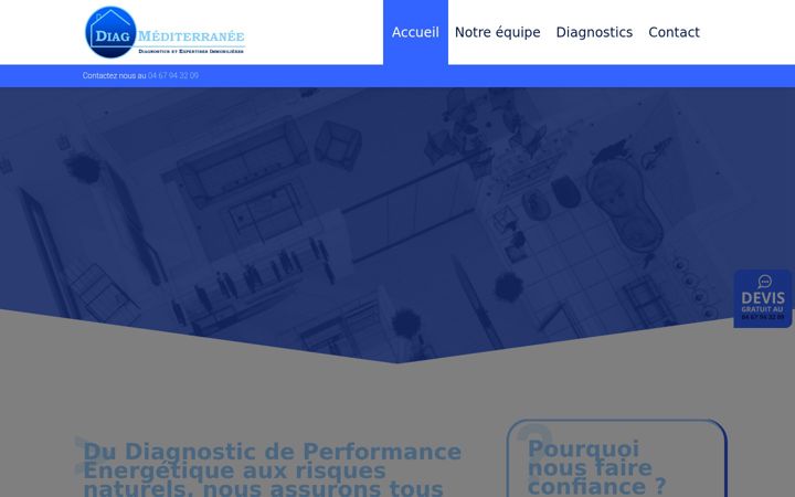 Екранна снимка на diagmediterranee.fr