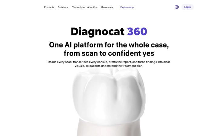 Screenshot of diagnocat.com