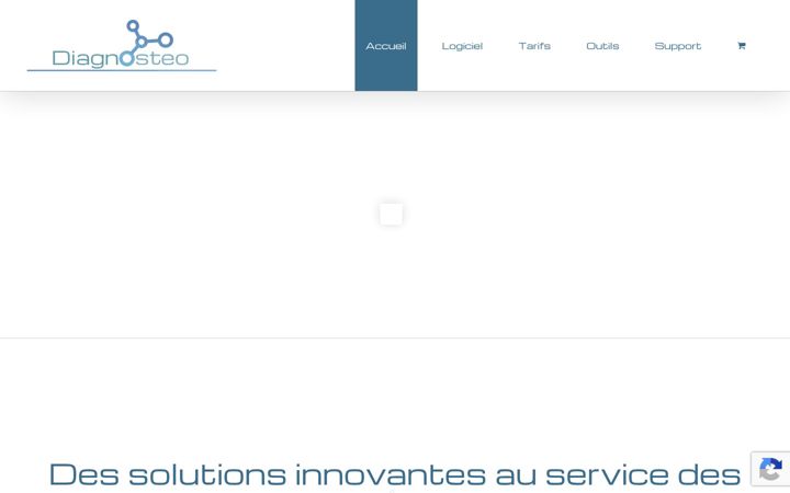 Screenshot of diagnosteo.com