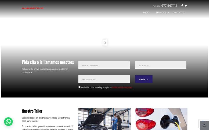 Screenshot του diagnosti-car.es