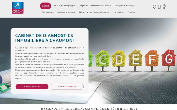 Screenshot of diagnostic-immobilier-52.fr