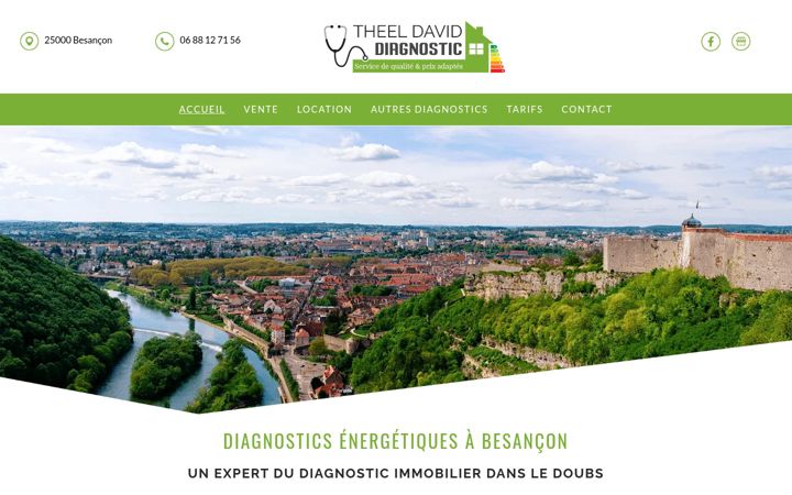 Screenshot of diagnostic-immobilier-doubs.fr