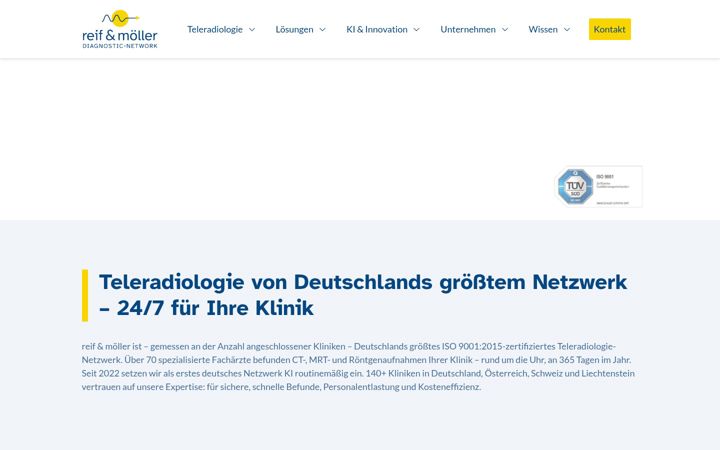 Screenshot of diagnostic-network-ag.de