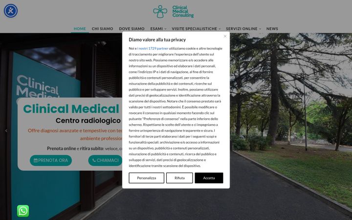 Screenshot of diagnosticacmc.it