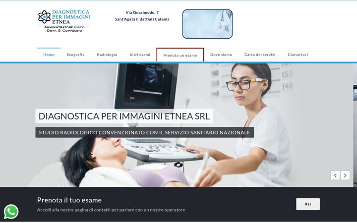 Screenshot of diagnosticaperimmaginietnea.com