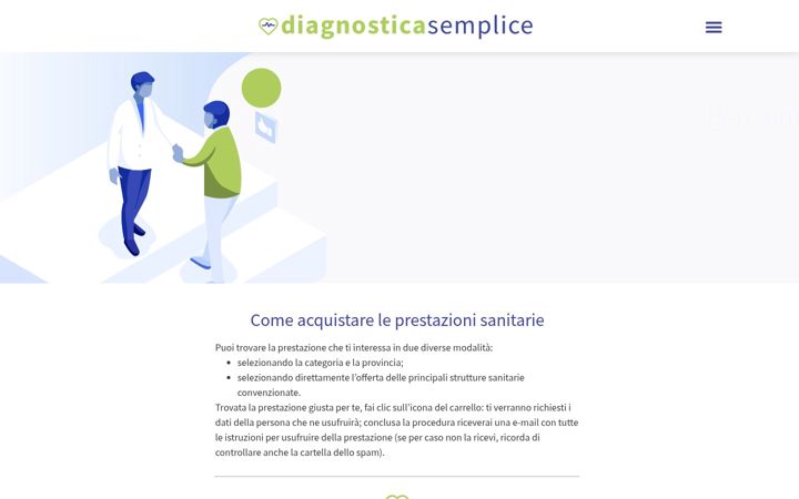 Screenshot ta' diagnosticasemplice.it