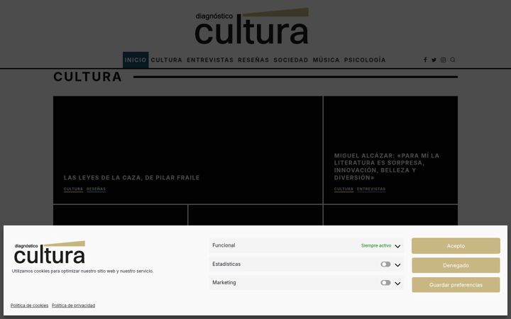Screenshot of diagnosticocultura.com