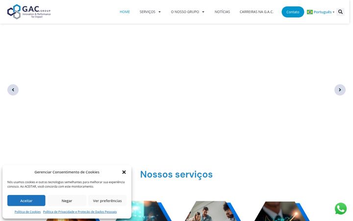 Ekraanipilt saidist diagnosticodainovacao.com.br