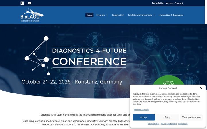 Screenshot of diagnostics4future.org