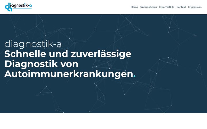Screenshot of diagnostik-a.de