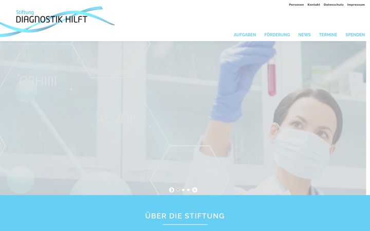Screenshot of diagnostik-hilft.de