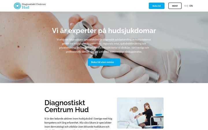 Screenshot di diagnostisktcentrumhud.se