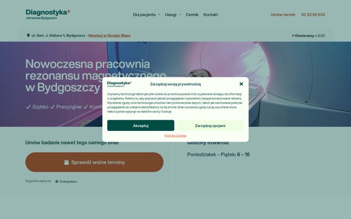 Screenshot του diagnostyka-bydgoszcz.pl