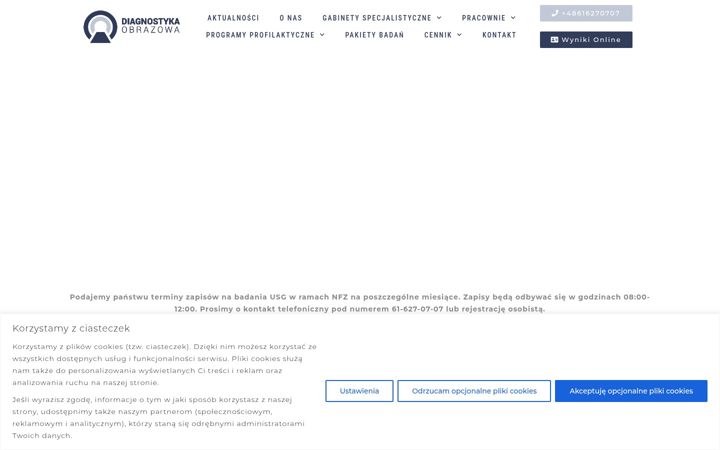 Screenshot of diagnostykaobrazowa.eu