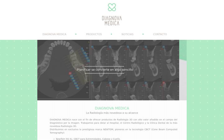 Screenshot of diagnovamedica.com