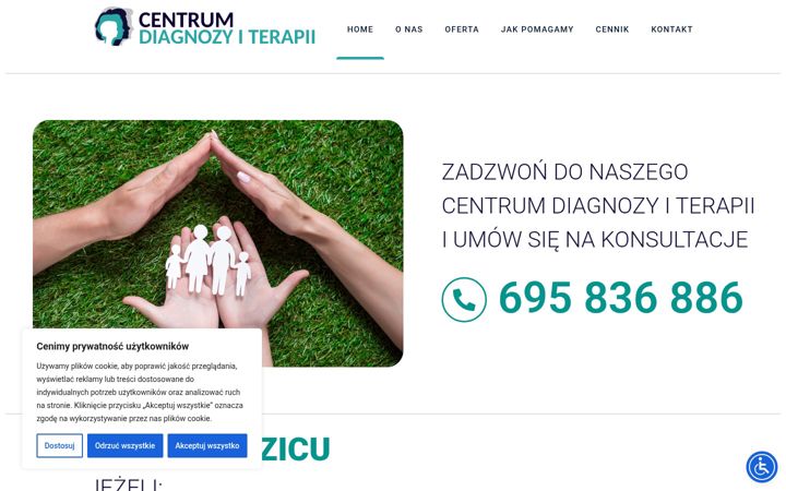 Screenshot του diagnozaiterapia.edu.pl