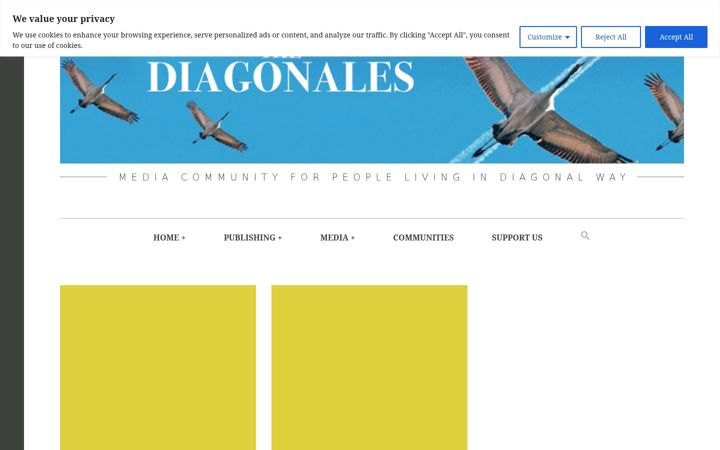 Snímek obrazovky diagonales.it