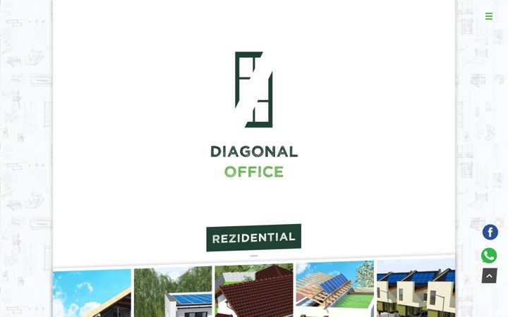 Skärmbild av diagonaloffice.ro