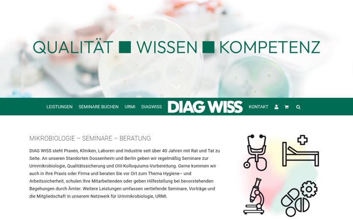 Screenshot di diagwiss.de