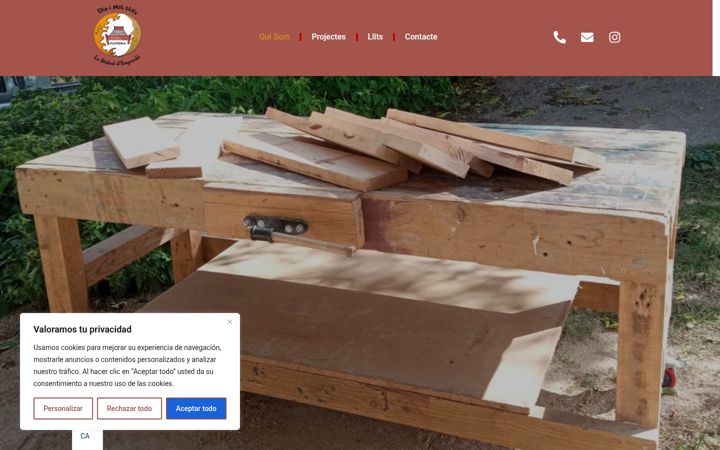 Screenshot of diaimil.com