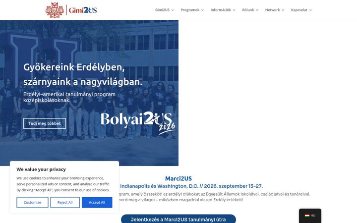 Skärmbild av diakcsere.ro