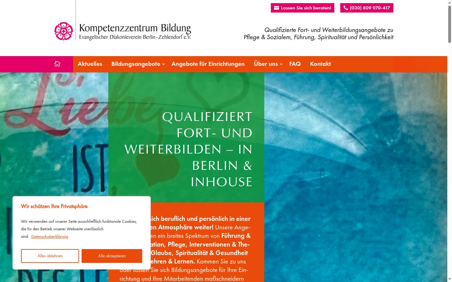 Screenshot tal-banner tal-kunsens muri qabel kwalunkwe interazzjoni